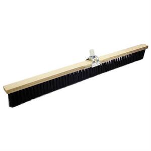 Bon 16-Inch Steel Wire Asphalt Broom - Heavy-Duty Sweeper For Driveways & Curbs