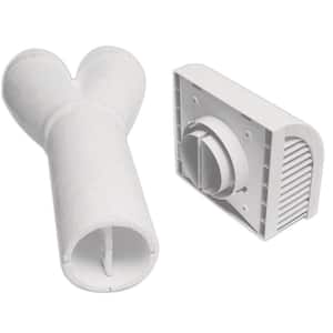 Exterior Wall Cap Accessory, Designed for WhisperComfort Model #FV-04VE1 ERV Exhaust and Supply Air Flow