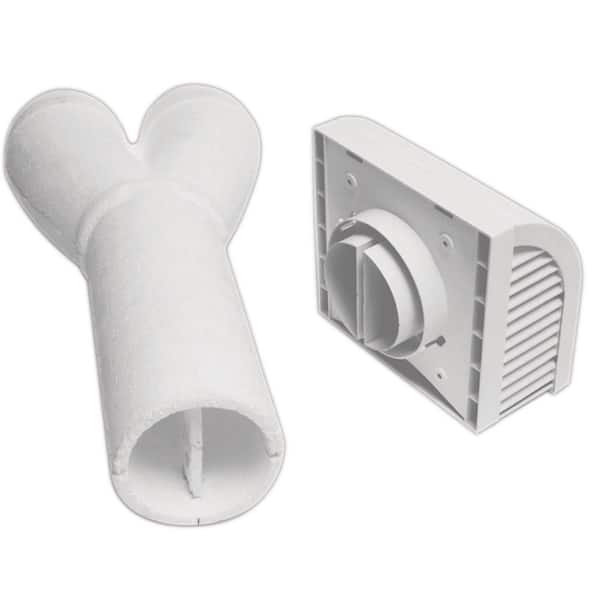 Panasonic Exterior Wall Cap Accessory, Designed for WhisperComfort Model #FV-04VE1 ERV Exhaust and Supply Air Flow