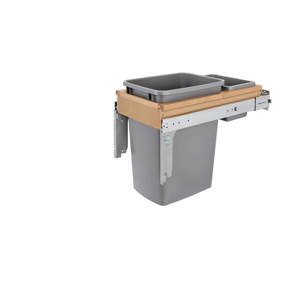 Reviews for RevAShelf Single 35 Qt. PullOut Top Mount Maple and