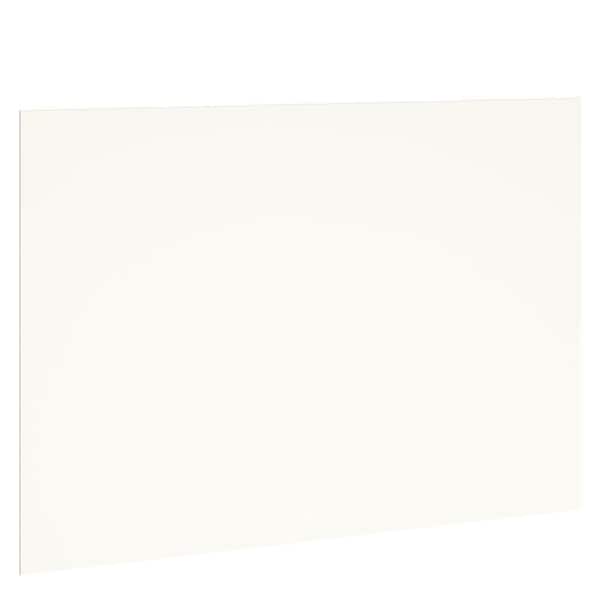 QuickShip Cottage 48 in. W x 0.25 in. D x 34.5 in. H Kitchen Island End Panel in White