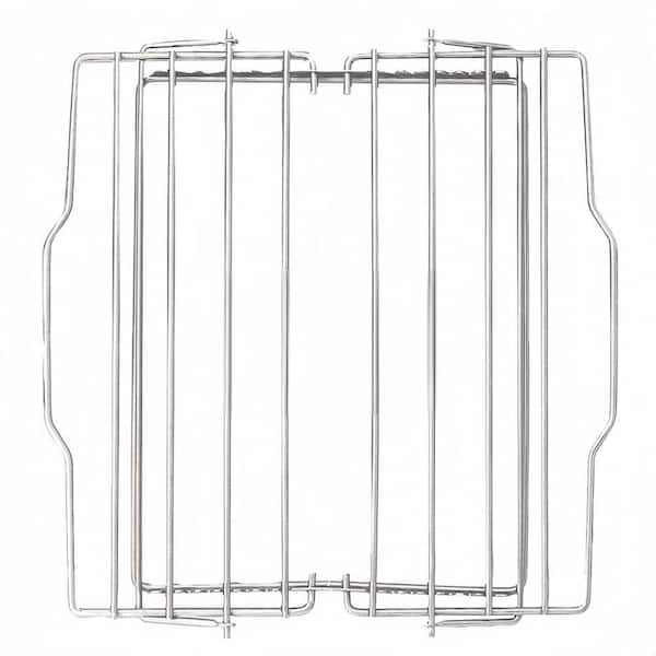 11.5 in. x 10.5 in. x 0.5 in. Chrome-Plated Steel Baking Rack with Adjustable for Kitchen, Baking and Roasting (1-Pack)