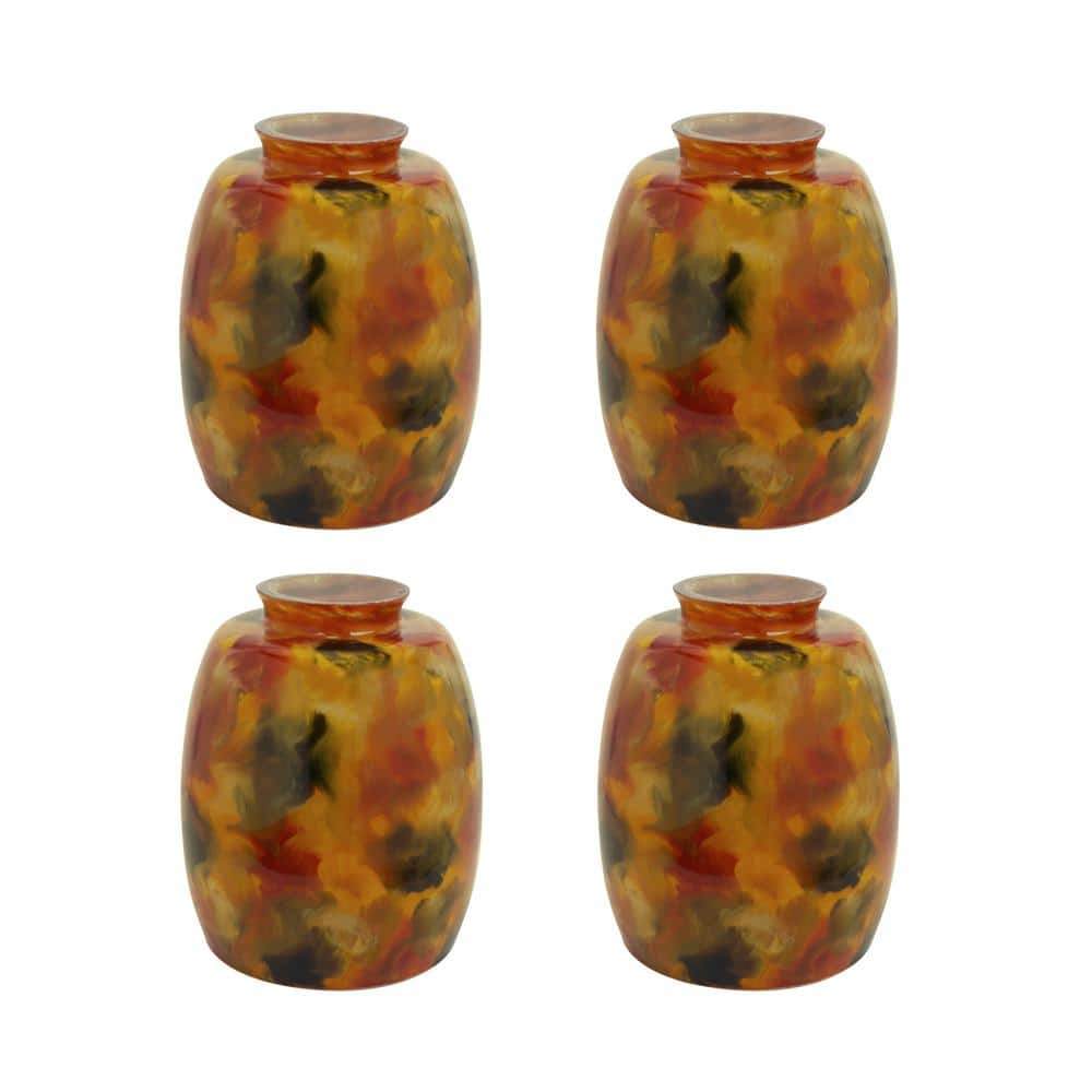 5-1/4 in. Art Ceiling Fan Replacement Glass Shade (4-Pack) price history on PriceWatchPro