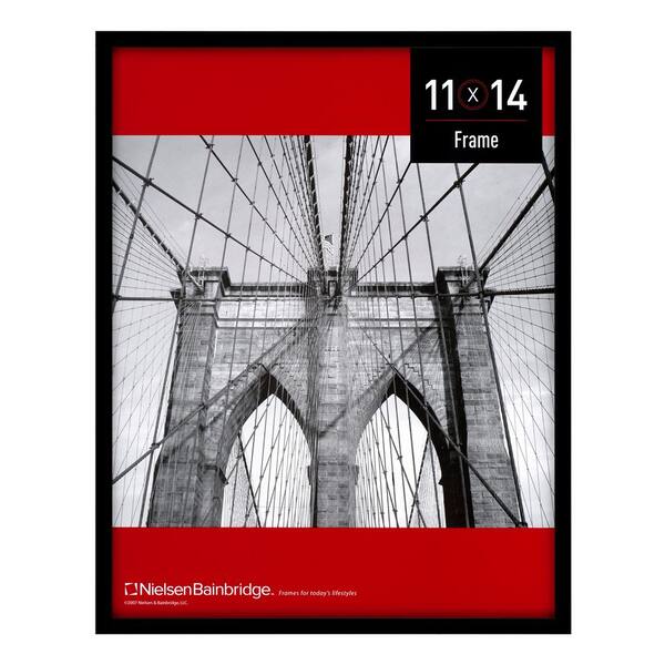 Pinnacle 1-Opening 11 in. x 14 in. Picture Frame