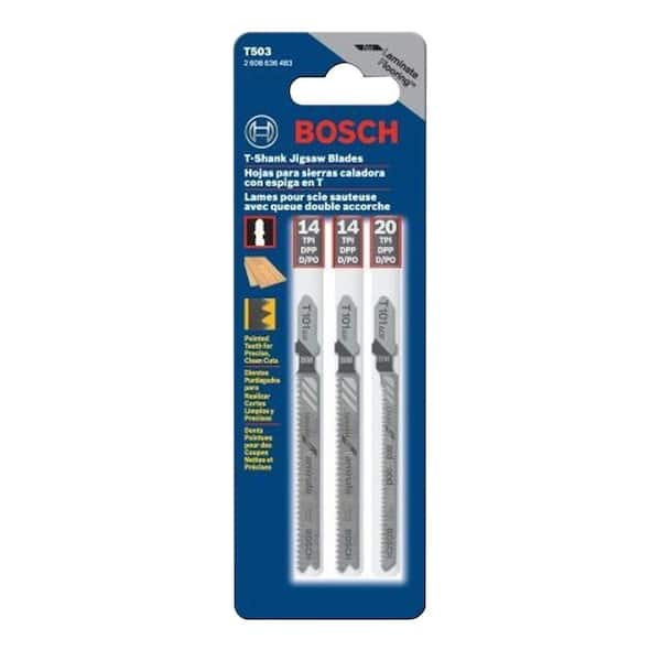 Bosch Laminate Flooring Bi Metal Jig Saw Blade Assortment for