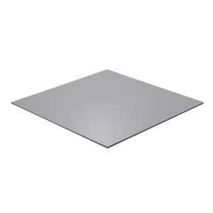 36 in. x 60 in. x 0.125 in. Thick Acrylic Gray Opaque 504 Sheet