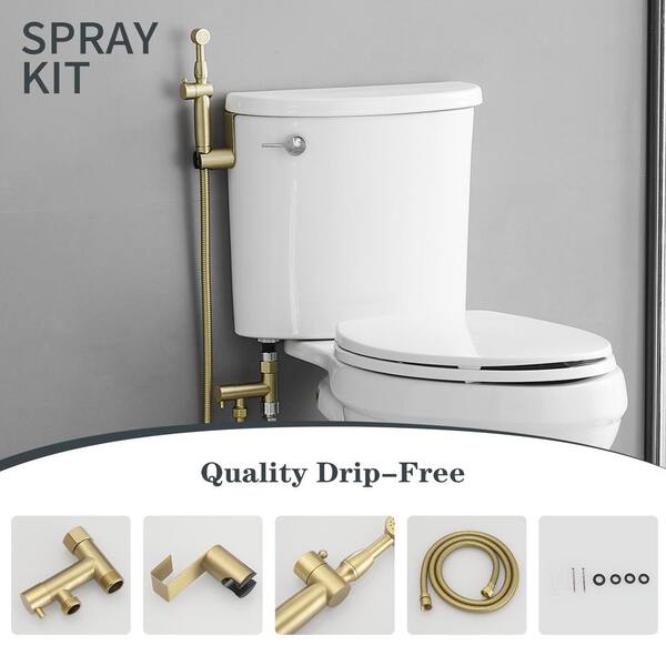 thumbnail image 2 of Stainless Steel Bidet Sprayer For Toilet - Handheld Jet Spray With Adjustable Pressure For Hygiene & Cleaning 2 of 14
