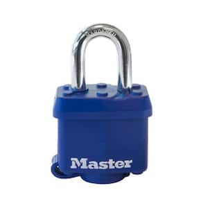  Master Lock 312D Weatherproof Padlock,Navy Blue : Master Lock:  Everything Else