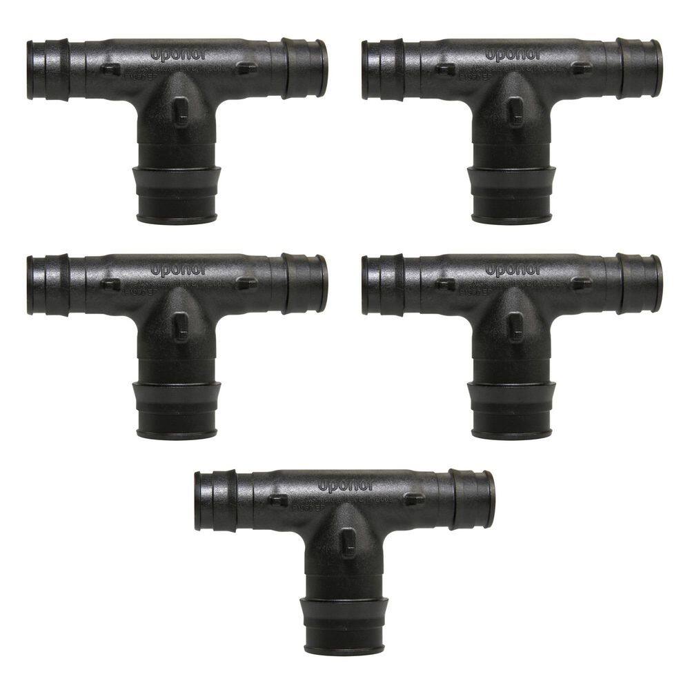 thumbnail image 2 of 5 Pack 3/4" PEX A Expansion Tee Fittings – Compatible With Uponor (Wirsbo) Systems 2 of 5