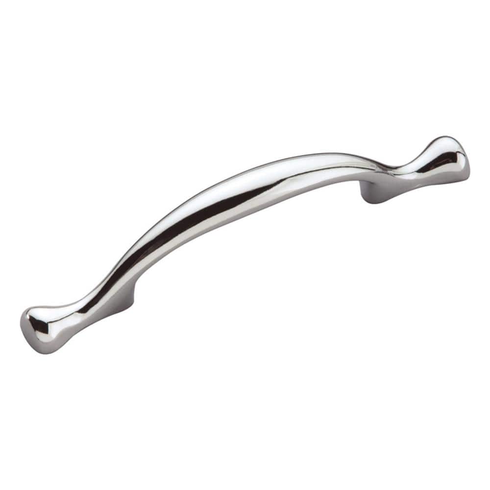Hickory Hardware P14174-26 3 In. Conquest Polished Chrome Cabinet Pull