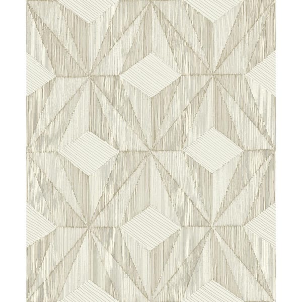 A-Street Prints Paragon Gold Geometric Paper Strippable Wallpaper (Covers 57.8 sq. ft.)
