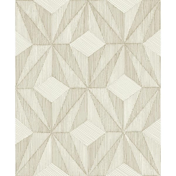 A-Street Prints Paragon Gold Geometric Gold Wallpaper Sample