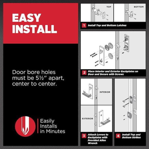 Kwikset Halifax Satin Nickel Keyed Entry Set Single Cylinder Door