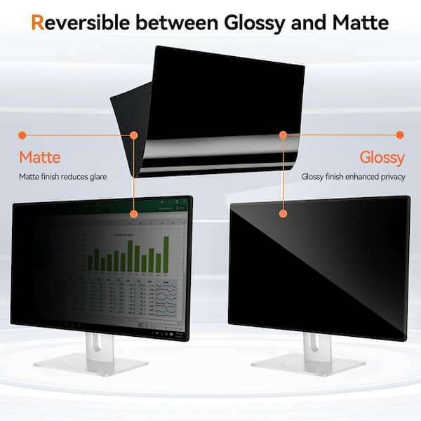 24 Inch MOBDIK Inch Monitor Computer Privacy Screen Filter