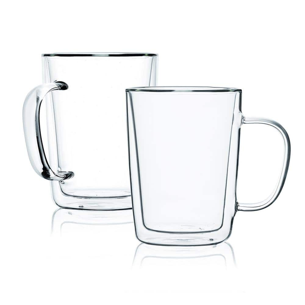 Double Wall Glass Cup – Hendsy