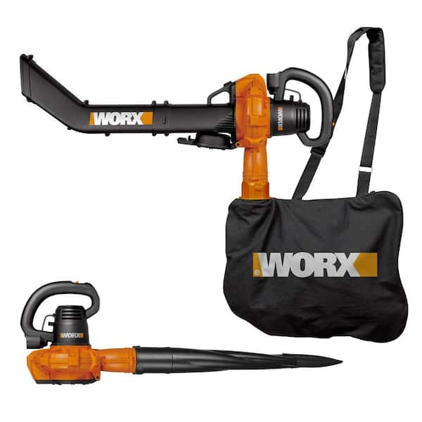 Worx 240 MPH 385 CFM Electric 12 Amp Leaf Blower/Mulcher