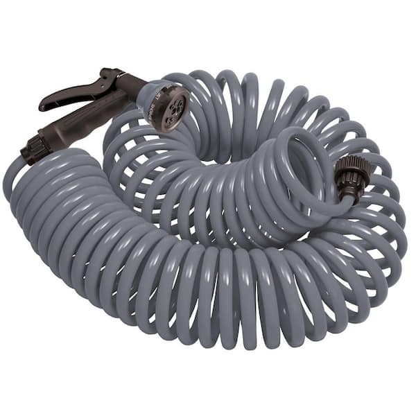 3/8 in. D X 50 ft. L Light Duty Expandable Coil Garden Hose