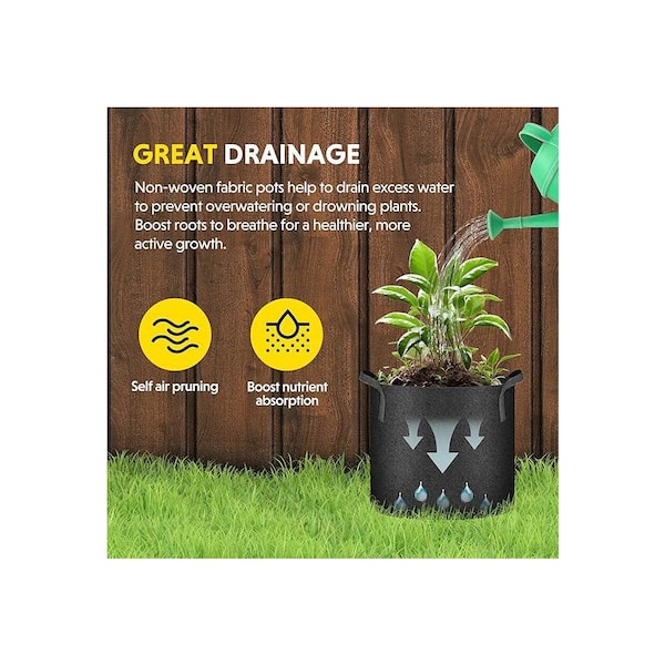 grey plant pots Bergs Potter Fleur Pot 16 cm - Pots Ceramic Grey