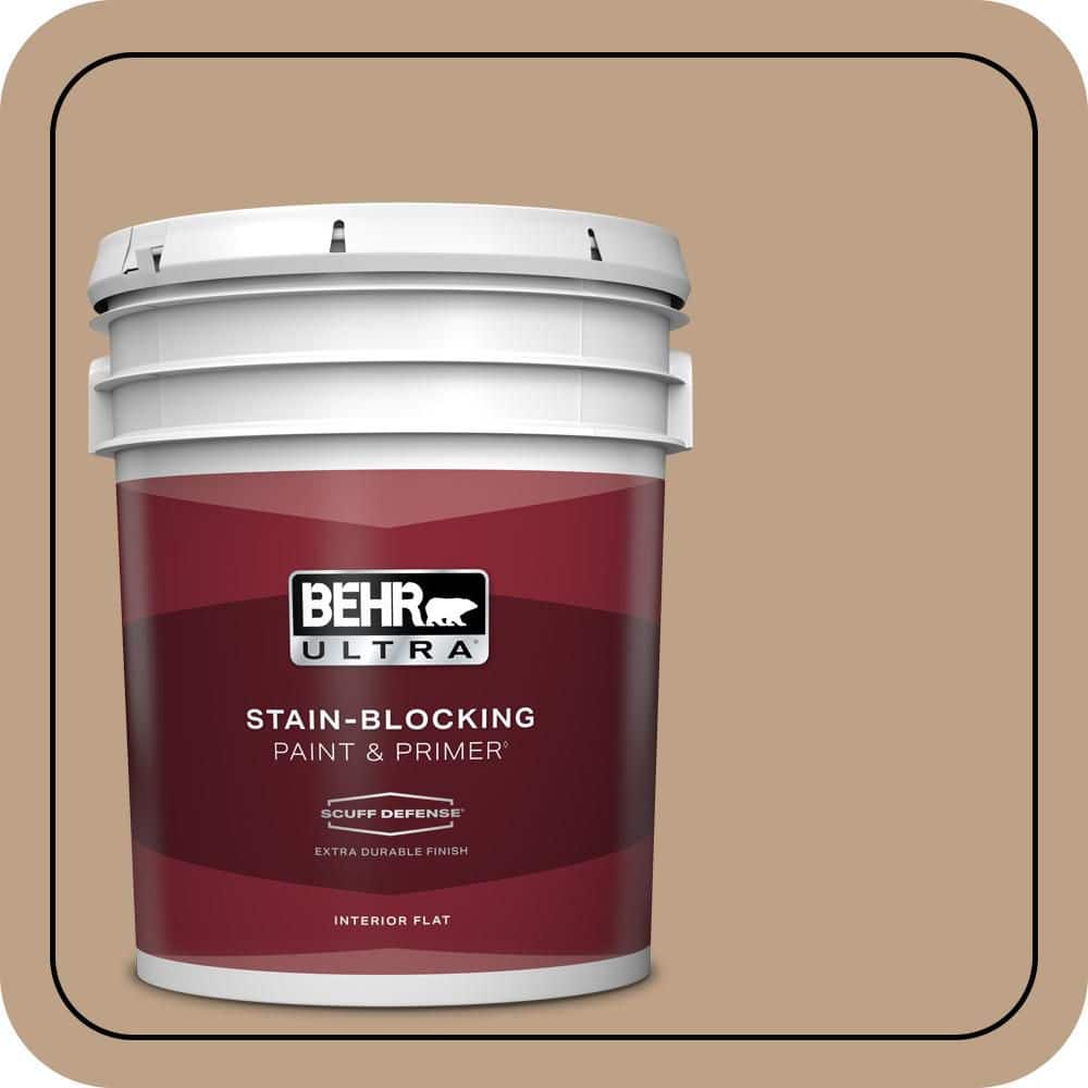 5 gal. #PPU4-05 Basketry Extra Durable Flat Interior Paint & Primer price history on PriceWatchPro