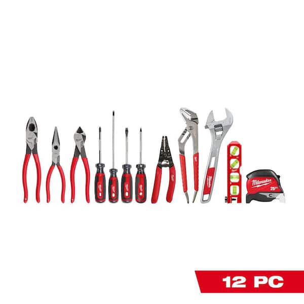 Electrical Apprentice Hand Tool Set (12-Piece)