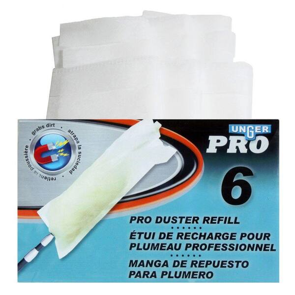 Unger 6-Count Duster Refill for 3-in-1 Pro Duster-DISCONTINUED