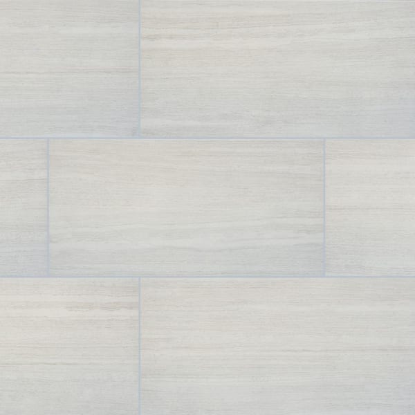 MSI Classico Blanco 12 in. x 24 in. Matte Porcelain Floor and Wall Tile (16 sq. ft. / case)