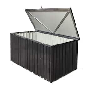 340 Gal. Metal Storage Box, Rainproof Large Deck Box