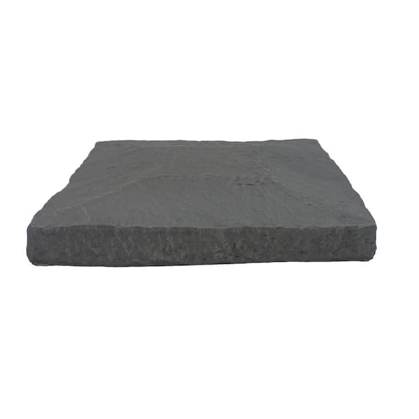 13.5 in. x 13.5 in. Keystone Faux Stone Flat Pillar Cap Siding