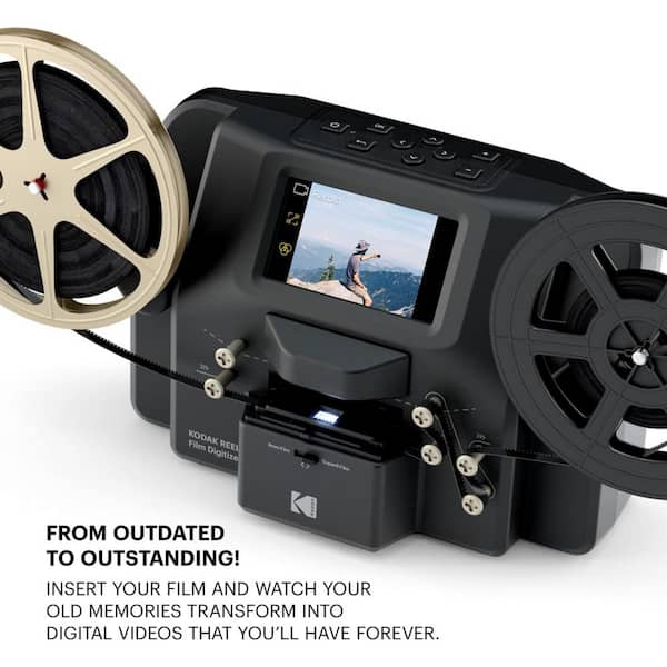 Kodak Reels 8mm and Super 8 Film Scanner and Converter