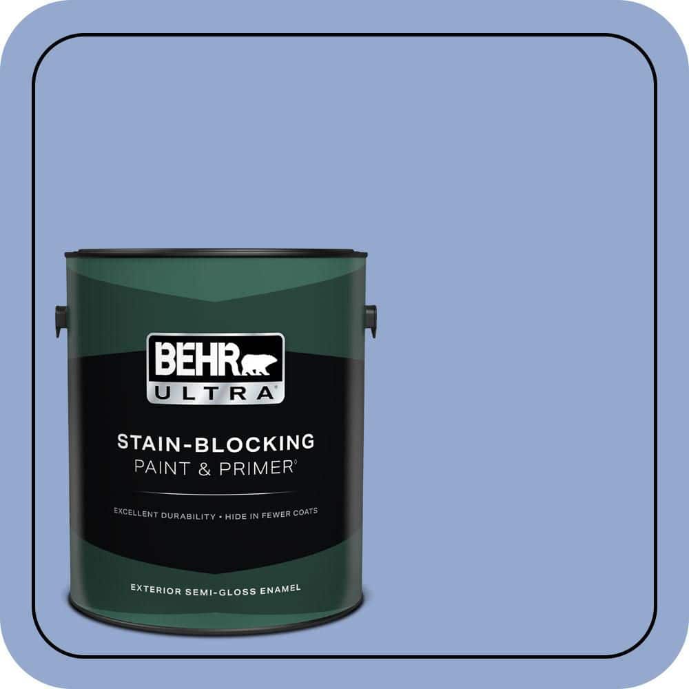 1 gal. #M540-4 Hopeful Dream Semi-Gloss Enamel Exterior Paint & Primer price history on PriceWatchPro