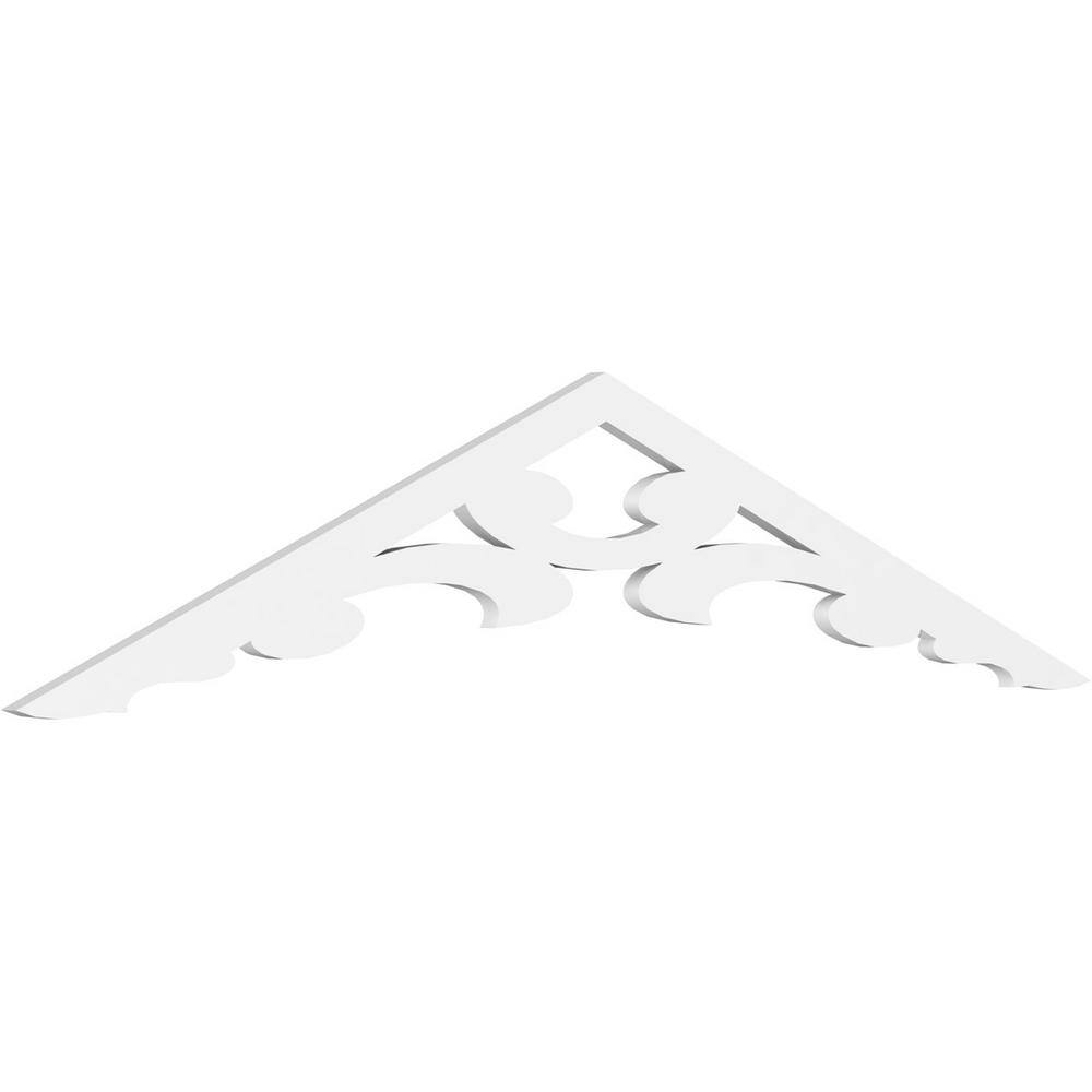 1 in. x 72 in. x 15 in. (5/12) Pitch Vienna Gable Pediment Architectural Grade PVC Moulding price history on PriceWatchPro