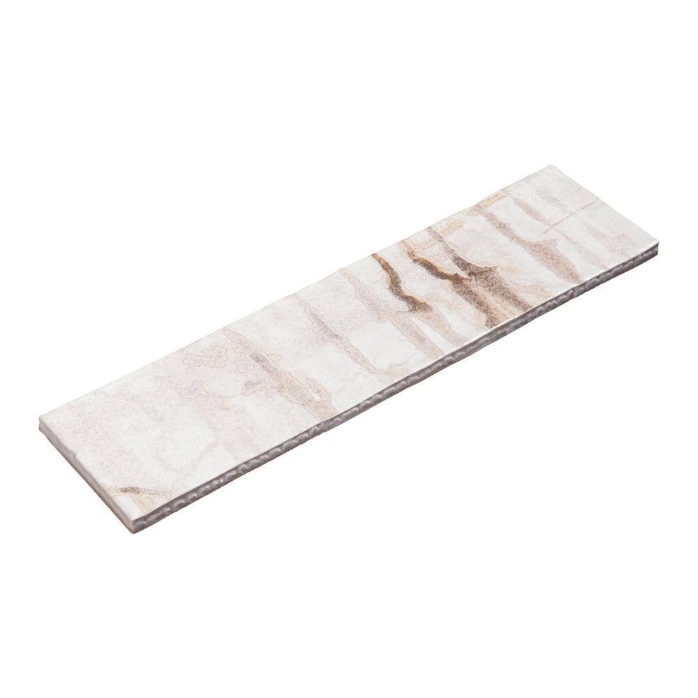 Homage 3" x 12" White Glazed Porcelain Subway Tile