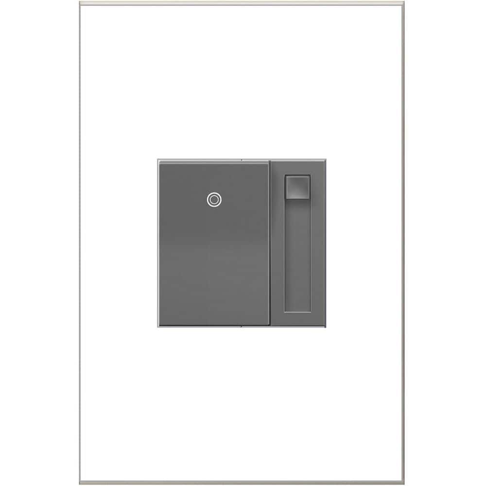 Adorne Paddle 150W Advanced LED Dimmer, Single-Pole/3-Way, Magnesium price history on PriceWatchPro