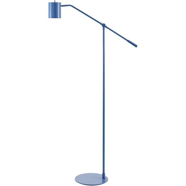 Livabliss Talena TAL-002 62 in. H x 16 in. W x 11 in. D Accent, Blue, Standard, Floor Lamp