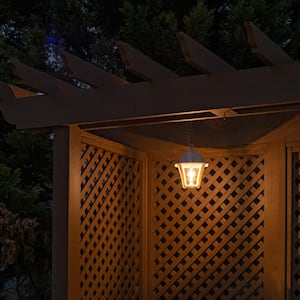 Solar Pendant Light Outdoor Garden LED Solar H-anging Shed Garage Lamp IP65 V1N0 