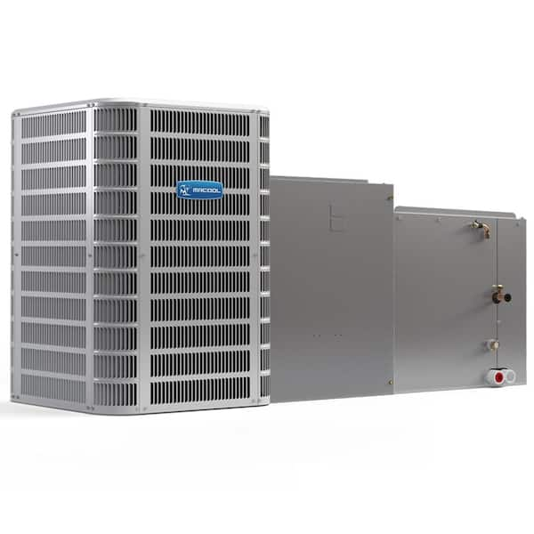 central split heat pump