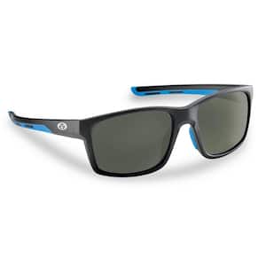 Freeline Polarized Sunglasses Matte Black Frame with Smoke Lens