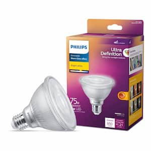 75-Watt Equivalent PAR30s Ultra-Definition High Output E26 LED Light Bulb Bright White with Warm Glow 3000K (1-Pack)