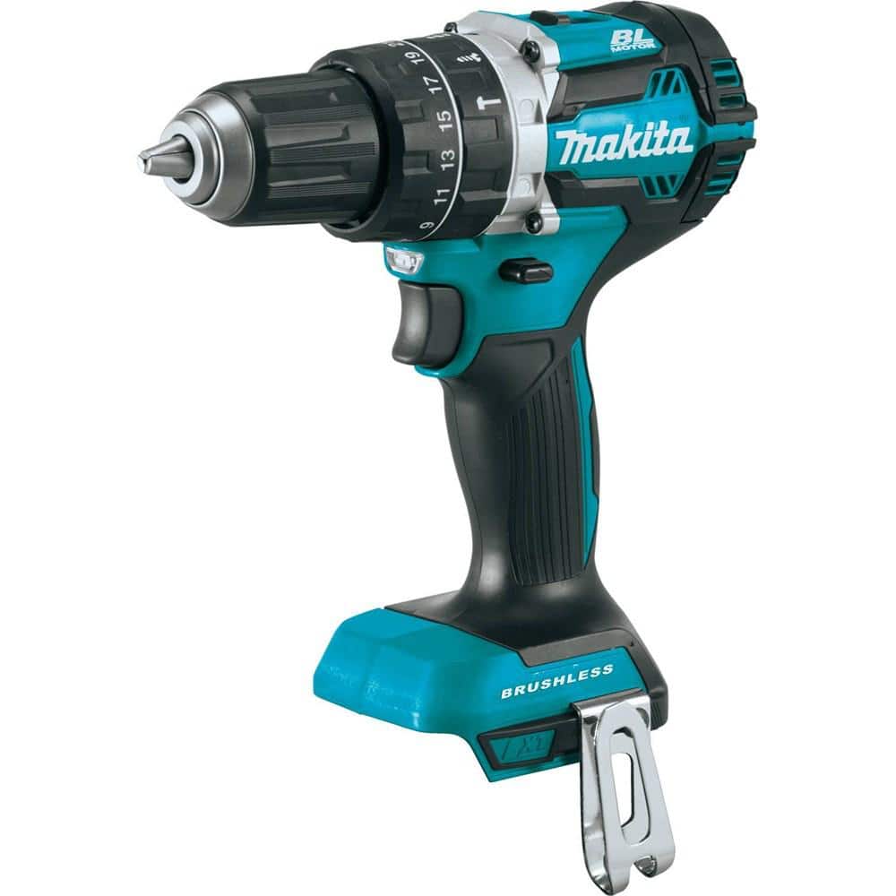 Makita 18V LXT Lithium-Ion 1/2 in. Brushless Cordless Hammer Driver-Drill  (Tool Only) XPH12Z The Home Depot
