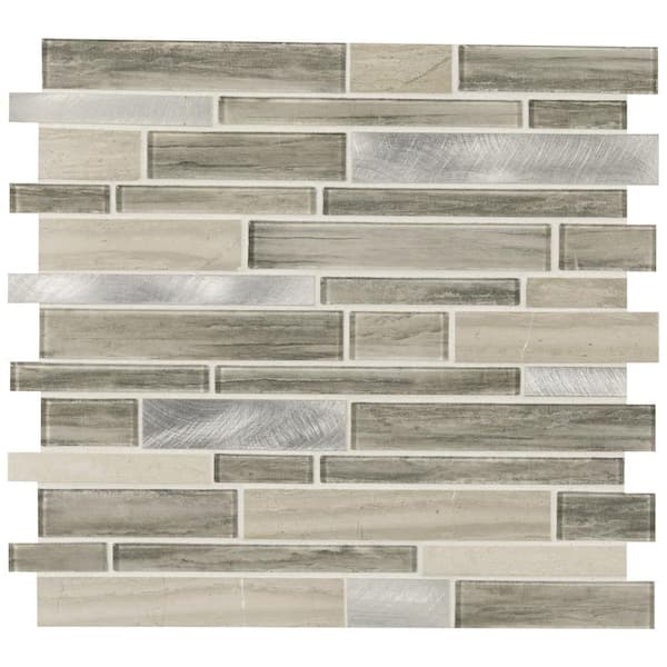 MSI Ocotillo 12 in. x 12 in. Mixed Glass Patterned Look Wall Tile (20 sq. ft./Case)