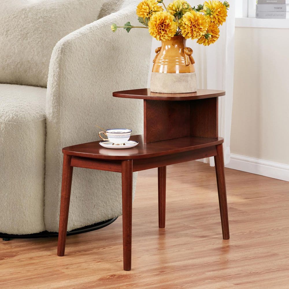 Convenience Concepts Maxwell Mid-Century 24 in. H Mahogany End