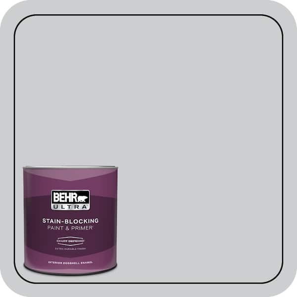 BEHR ULTRA 1 qt. #760E-2 Manhattan Mist Extra Durable Eggshell Enamel Interior Paint & Primer