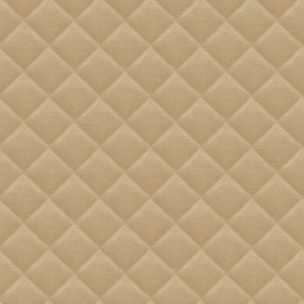 Walls Republic Light Brown 3D Geometric Cushion Print Non-Woven Paper Paste the Wall Textured Wallpaper 57sqft