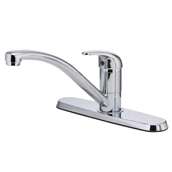 Pfister Pfirst Single-Handle Standard Kitchen Faucet in Polished Chrome