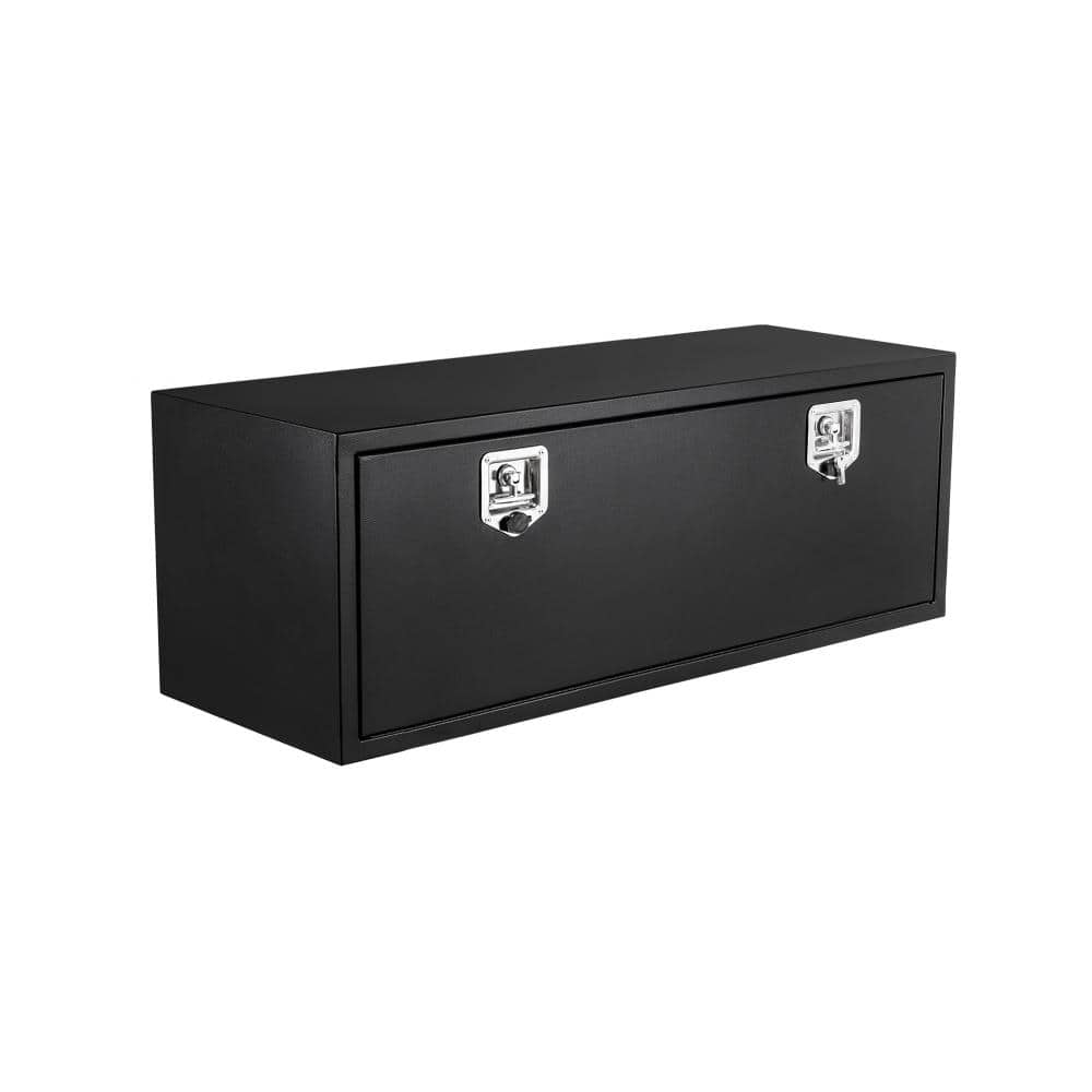 Black Steel Smooth Surface Storage Chest 30x18x18 Inch Heavy Lockable for Pickup Use price history on PriceWatchPro