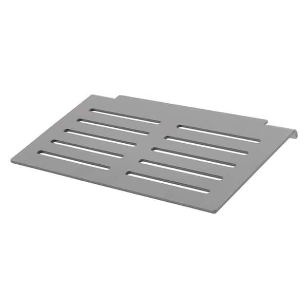 TI-SHELF Rectangular 9.8 in. x 4.9 in. Aluminum Decorative Wall Shelf