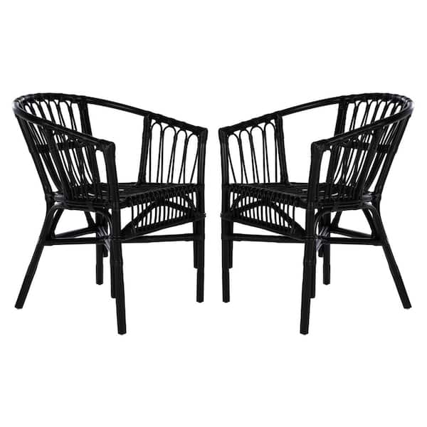SAFAVIEH Adriana Black Arm Chair