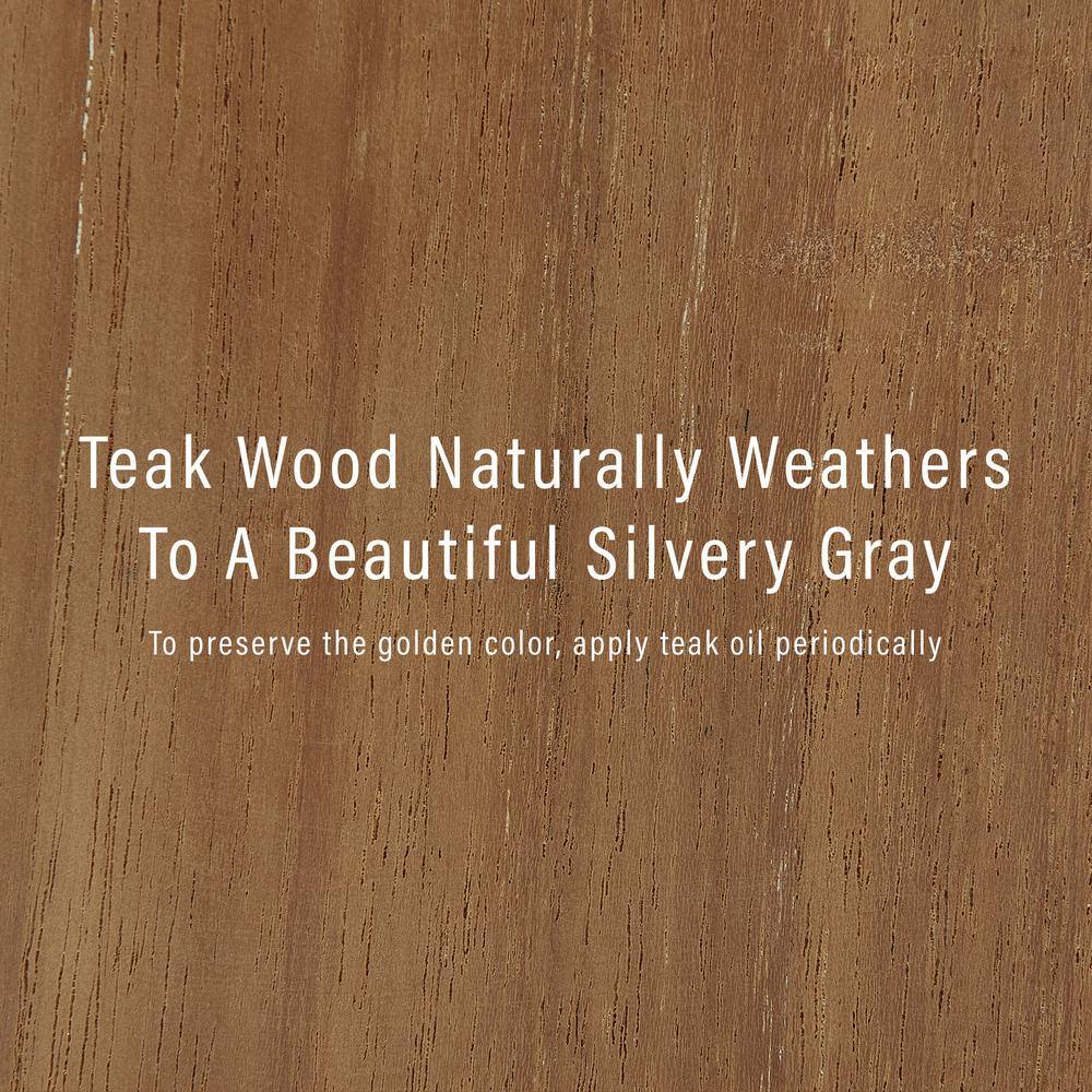 Olivier 50'' Teak Wood Traditional Indoor/Outdoor Bench