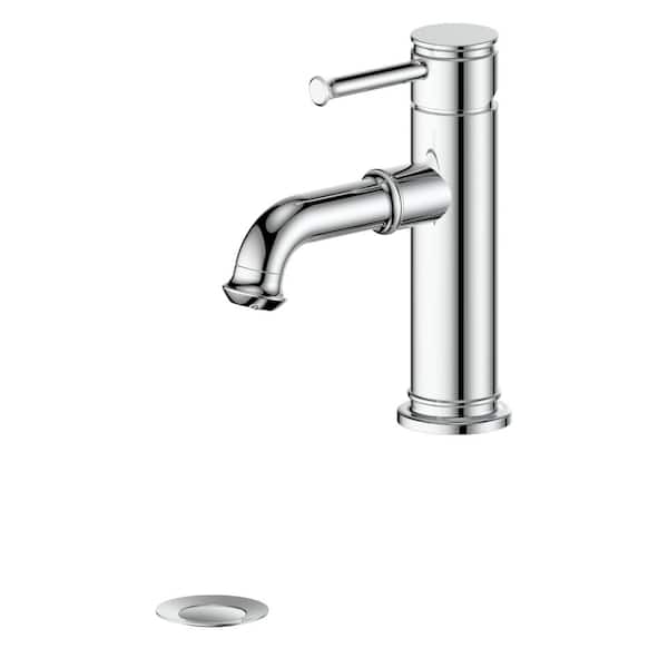 ZLINE Kitchen and Bath ZLINE Carnelian Bath Faucet in Chrome (CRN-BF-CH)