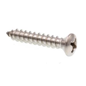 Self-Tapping Sheet Metal Screws AISI 304 Stainless Steel 100 pcs Flat Phillips Drive TypeA 18-8 #14 X 1-3/4 